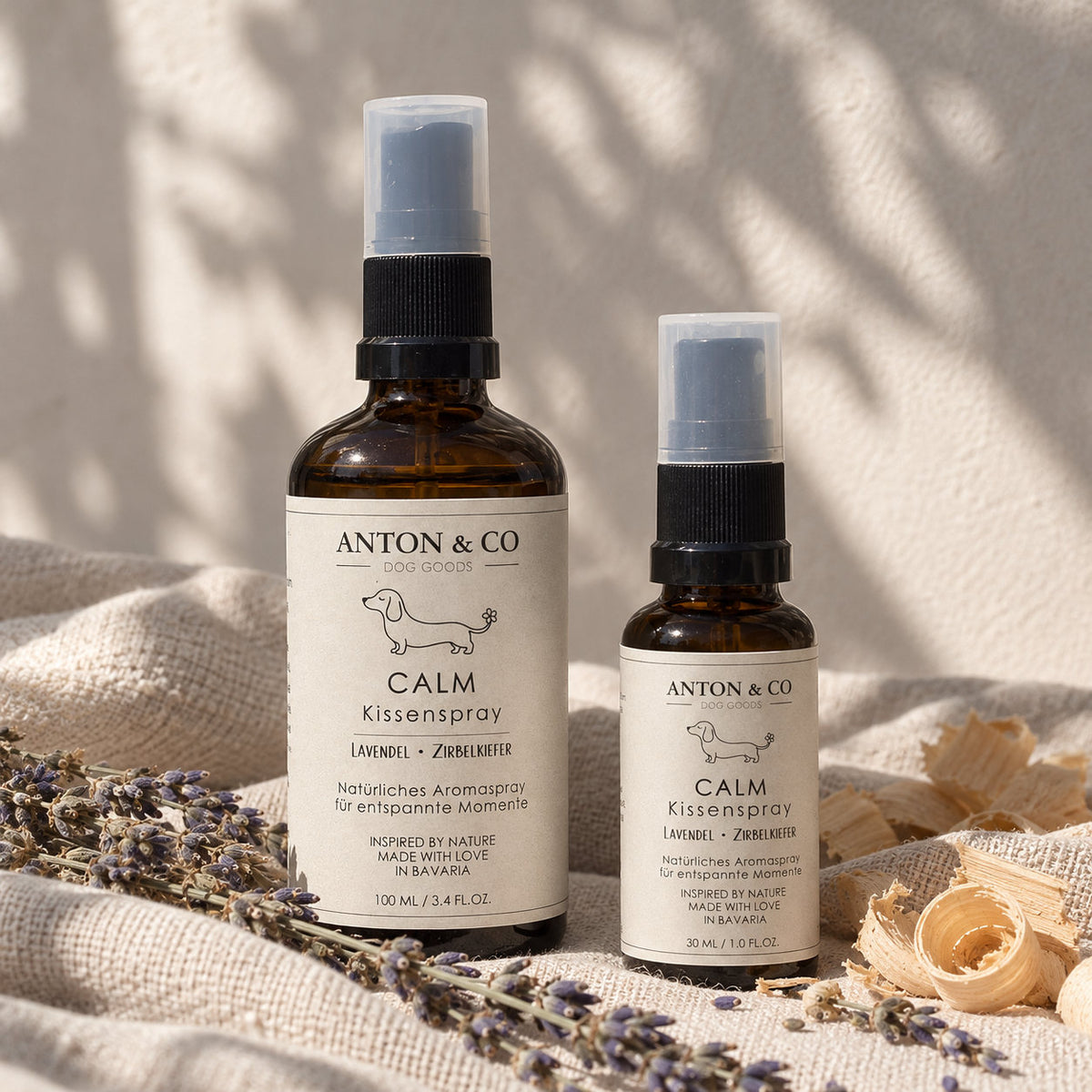 CALM - Kissenspray mit Lavendel und Zirbe